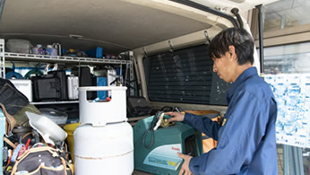 先輩社員のとある一日をご紹介します