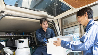 先輩社員のとある一日をご紹介します